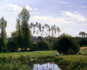 克劳德 莫奈 : View At Rouelles, Le Havre